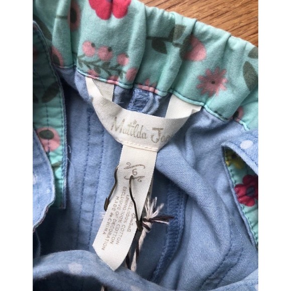 Matilda Jane Size 6 Square Dance Overalls brand new - Picture 4 of 5